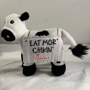 Chick-fil-A Plush Cow Toy - Black and White
